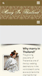 Mobile Screenshot of marrythailand.com